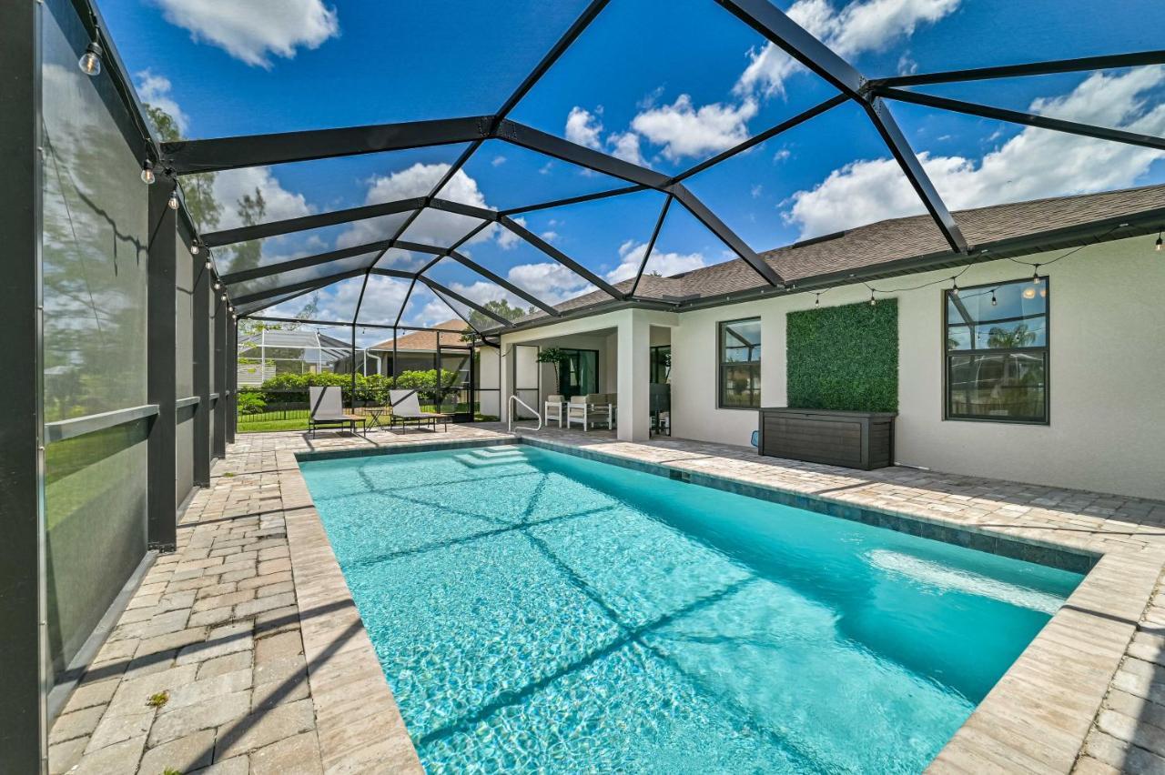 Centrally Located Cape Coral Oasis On Fresh Water Villa Esterno foto